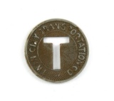 Vintage Twin City Transportation Co. Token. Good For One Fare Marinette, Wi