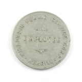 Vintage Wisconsin Public Service Corp Merrill, Wis. Token. Good For One Far