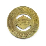 Vintage Flash City Transit Racine, Wis.Token. Good For One Fare Racine, Wis