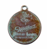 Vintage Miller High Life Milwaukee Beer Miller BRG. Co. Milwaukee Pendant/T