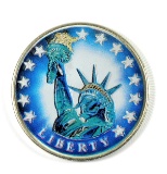 Colorized American Mint History of America Statue of Liberty Commemorative