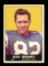 1961 Topps Football Card #4 Hall of Famer Raymond Berry Baltimore Colts. EX