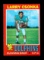 1971 Topps Football Card #45 Hall of Famer Larry Csonka Miami Dolphins. NM