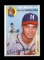 1954 Topps Baseball Card #30 Hall of Famer Ed Mathews Miwaukee Braves. EX/M