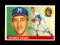 1955 Topps Baseball Card #31 Hall of Famer Warren Spahn Milwaukee Braves. N