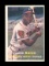 1957 Topps Baseball Card #20 Hall of Famer Hank Aaron Milwaukee Braves NM C