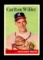 1958 Topps Baseball Card #407 Carlton Willey Milwaukee Braves NM Condition