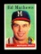 1958 Topps Baseball Card #440 Hall of Famer Ed Mathews Milwaukee Braves NM