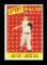 1958 Topps Baseball Card #487 All Star Hall of Famer Mickey Mantle New York