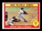 1961 Topps Baseball Card #307 1960 World Series Mantle Slams 2 Homers. NM+