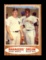 1962 Topps Baseball Card #18 Maagers Dream Mickey Mantle & Willie Mays NM C