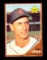 1962 Topps Baseball Card #333 Frank Cipriani Kansas City Athletics NM Condi