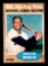 1962 Topps Baseball Card #395 All Star Hallof Famer Willie Mays San Francis