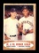 1962 Topps Baseball Card #401 AL & NL Homer Kings Roger Maris & Orlando Cep