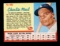 1962 Post Cereal Hand Cut Baseball Card #102 Charlie Neal Los Angeles Dodge