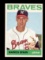 1964 Topps Baseball Card #400 Warren Spahn Milwaukee Braves NM+ Condition