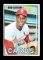 1967 Topps Baseball Card #210 Hall of Famer Bob Gibson St Louis  Cardinals