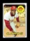 1969 Topps Baseball Card #200 Hall of Famer Bob Gibson St Louis Cardinals E