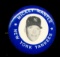 1969 MLBP Coin Button Pin Hall of Famer Mickey Mantle New York Yankees