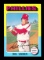 1975 Topps Baseball Card Error Blank Back Del Unser Philadelphia Phillies N