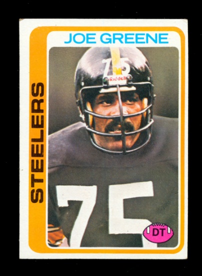 1978 Topps Football Card #295 Hall of Famer Joe Greene Pittsburgh Steelers.