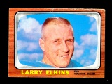 1966 Topps Football Card #53 Larry Elkins Houston Oilers. EX Condition.