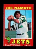 1971 Topps Football Card #250 Hall of Famer Joe Namath New York Jets . NM C