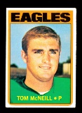 1972 Topps Football Card #314 Tom McNeill Philadelphia Eagles. EX/MT Condit