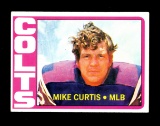 1972 Topps Football Card #326 Mike Curtis Baltimore Colts. EX/MT Condition