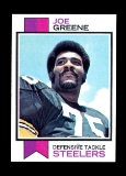 1973 Topps Football Card #280 Hall of Famer Joe Greene Pittsburgh Steelers.