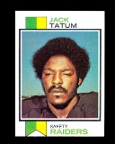 1973 Topps ROOKIE Football Card #288 Rookie Jack Tatum Oakland Raiders. NM+