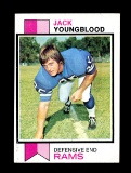 1973 Topps ROOKIE Football Card #343 Rookie Hall of Famer Jack Youngblood L