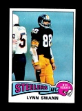 1975 Topps ROOKIE Football Card #282 Rookie Hall of Famer Lynn Swann Pittsb