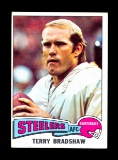 1975 Topps Football Card #461 Hall of Famer Terry Bradshaw Pittsburgh Steel