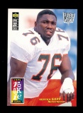 1995 Upper Deck ROOKIE Football Card #12 Rookie Warren Sapp Tampa Bay Bucca