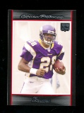 2007 Topps/Bowman ROOKIE Football Card #126 Rookie Adrian Peterson Minnesot