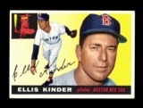 1955 Topps Baseball Card #115 Ellis Kinder Boston Red Sox NM+ Condition