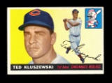 1955 Topps Baseball Card #120 Ted Kluszewski Cincinnati Redlegs NM Conditio