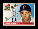 1955 Topps Baseball Card #127 Dale Long Pittburgh Pirates EX/MT Condition