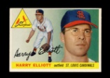 1955 Topps Baseball Card #137 Harry Elliot St Louis Cardinals  NM+ Conditio