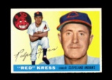 1955 Topps Baseball Card #151 Red Kress Cleveland Indians NM.MT Condition