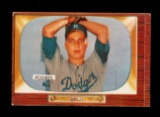 1955 Bowman Baseball Card #97 Johnny Podres Brooklyn Dodgers EX/MT+ Conditi