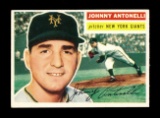 1956 Topps Baseball Card #138 Johnny Antonelli New York Giants NM Condition
