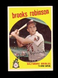 1959 Topps Baseball Card #439 Hall of Famer Brooks Robinson Baltimore Oriol