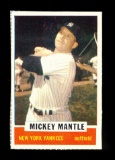1960 Bazooka Hand Cut Card Hall of Famer Mickey Mantle New York Yankees