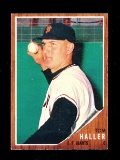1962 Topps Baseball Card #356 Tom Haller San Francisco Giants NM Condition