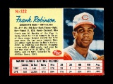 1962 Post Cereal Hand Cut Baseball Card #122 Hall of Famer Frank Robinson E