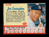 1962 Post Cereal Hand Cut Baseball Card #160 Joe Cunningham St Louis Cardin