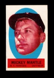 1963 Topps Peel off Baseball Sticker Hall of Famer Mickey Mantle New York Y