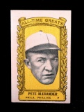 1963 Bazooka All Time Greats Baseball Card #29 Pete Alexander Philadephia P